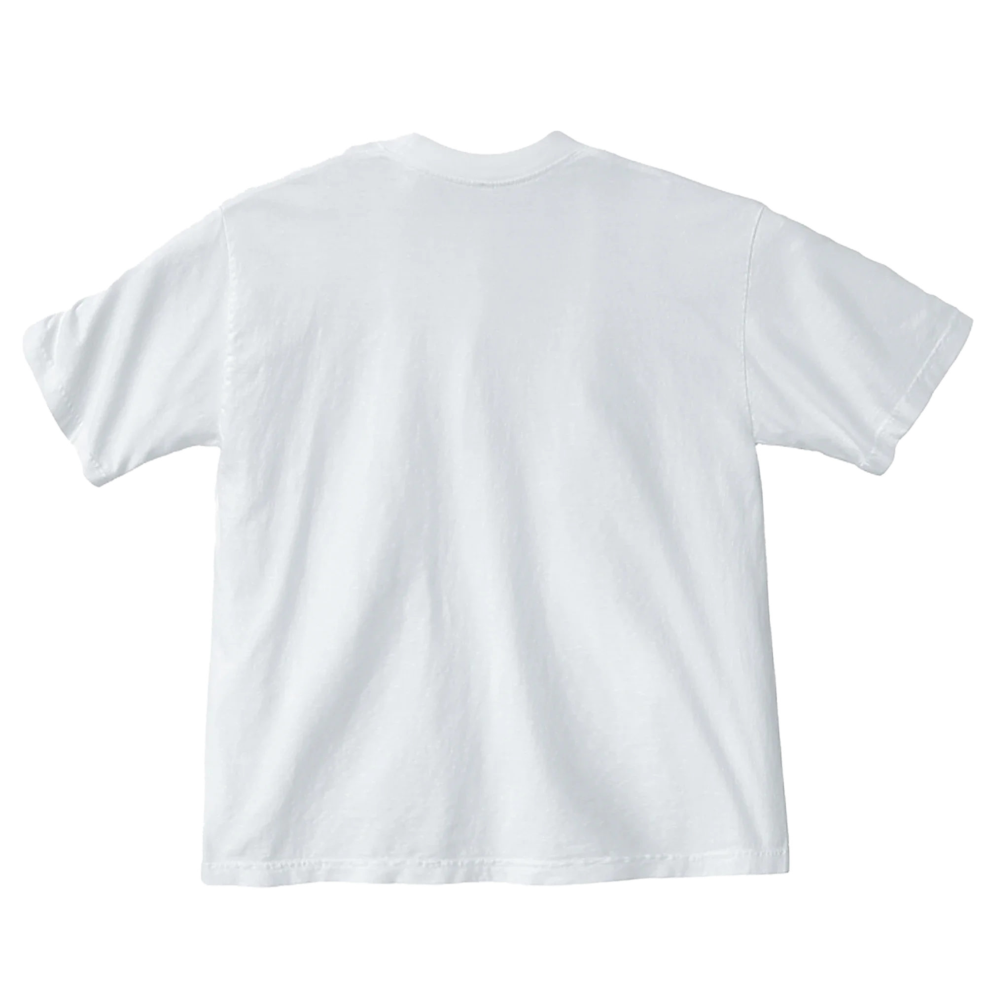 LA Apparel 1801GD White Print — back